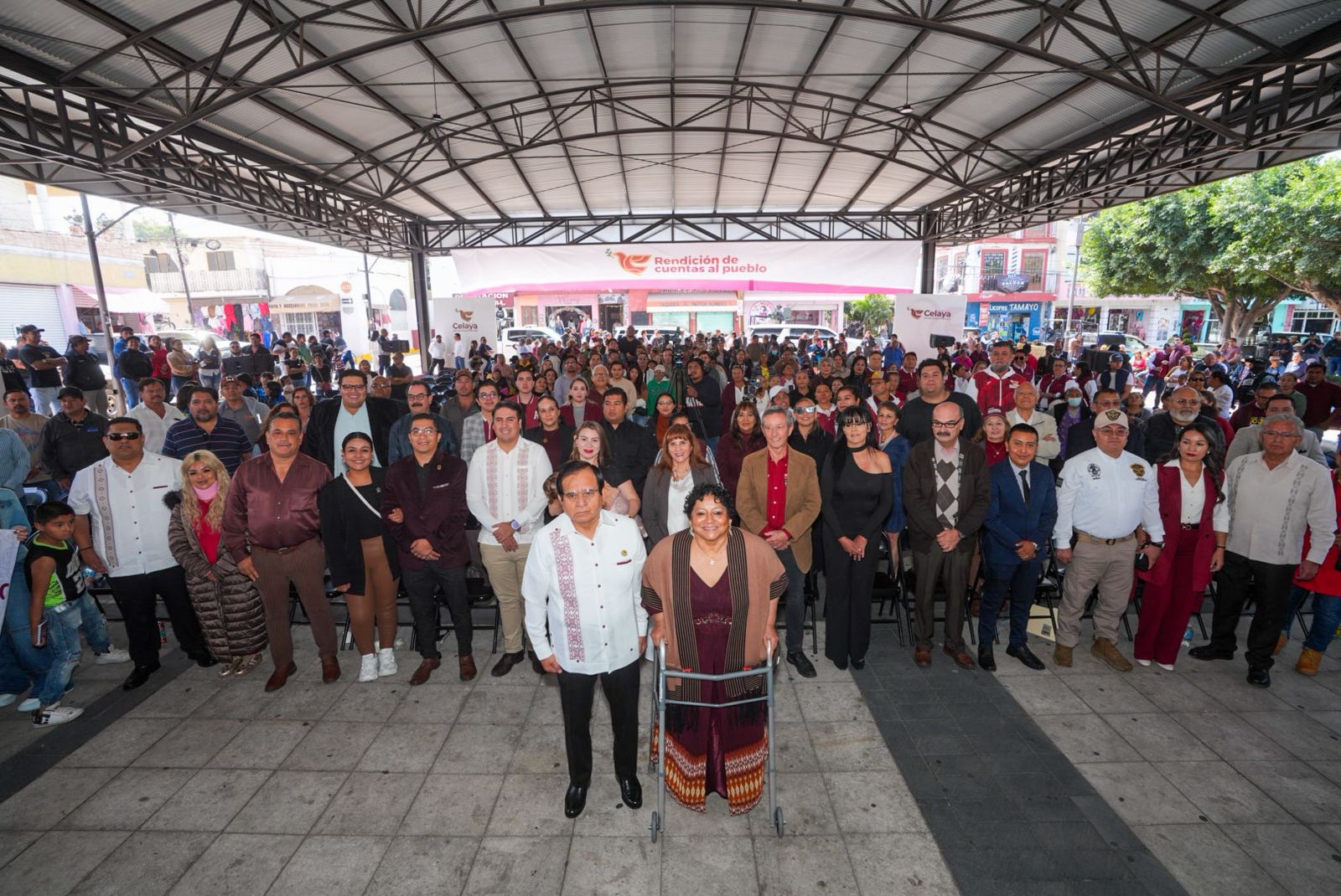 ALCALDE JUAN MIGUEL RAMÍREZ RINDE CUARTO INFORME TRIMESTRAL DE RESULTADOS AL PUEBLO DE CELAYA