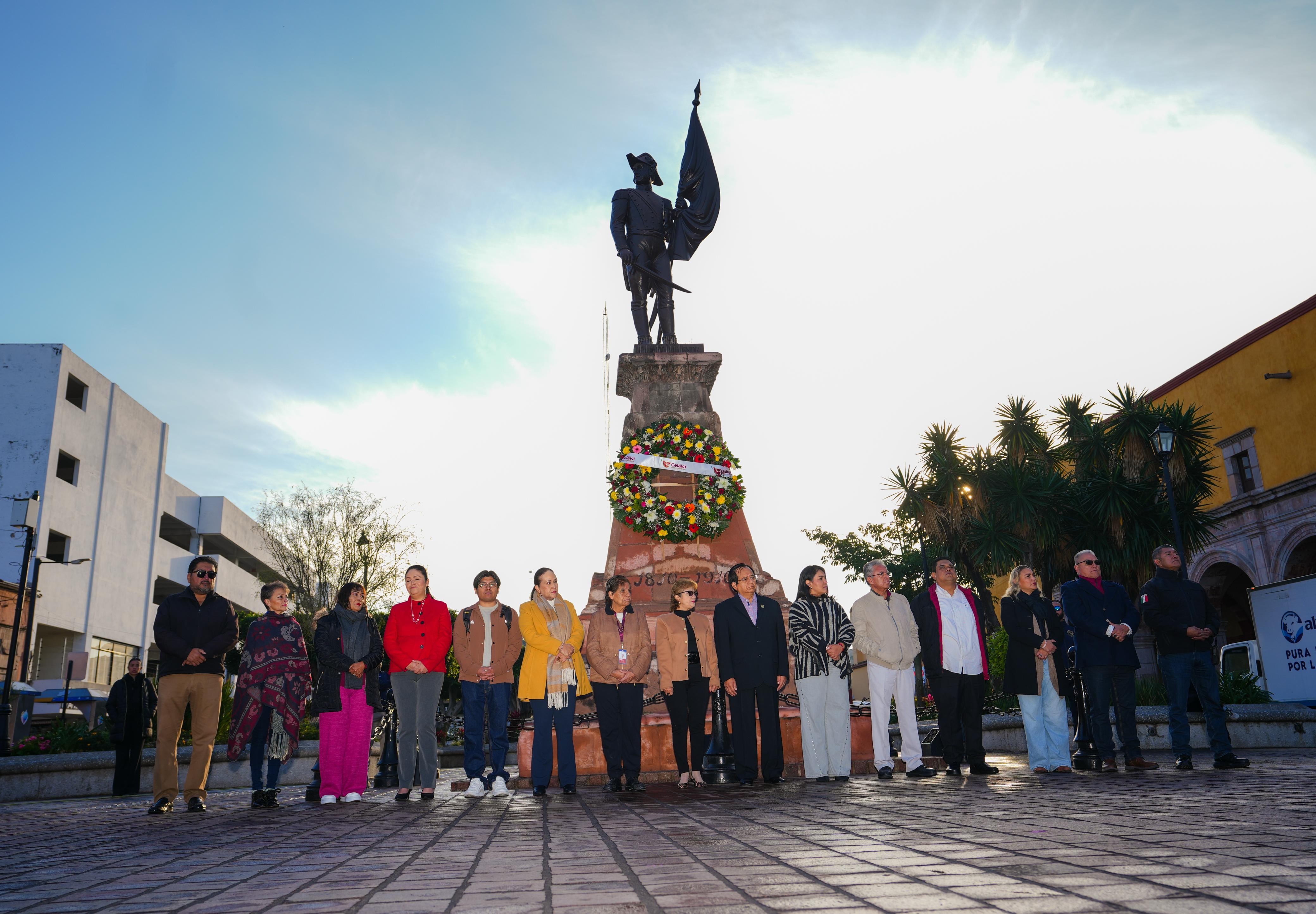 CON ACTO CÍVICO CONMEMORAN EL 257 ANIVERSARIO DEL NATALICIO DE IGNACIO ALLENDE