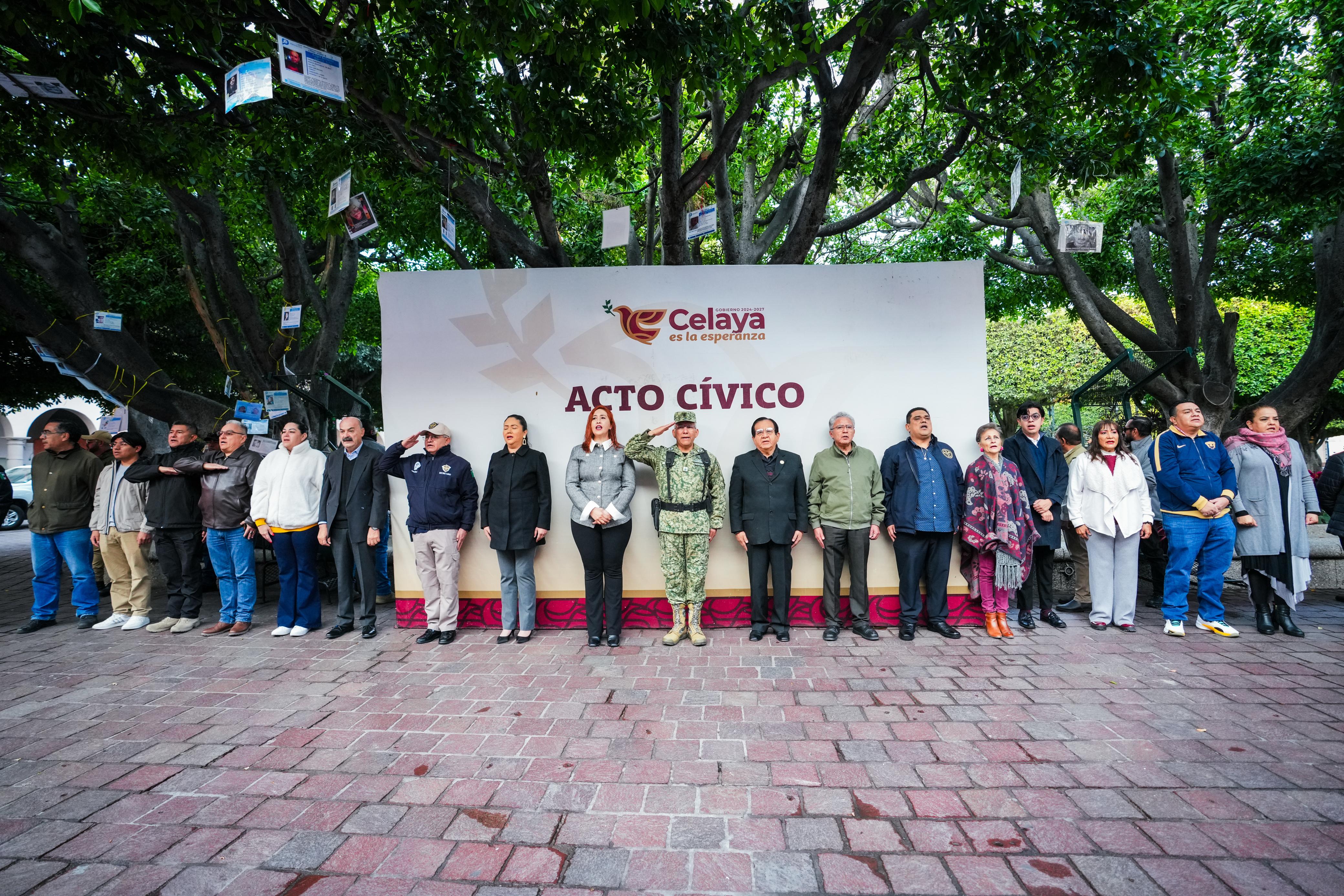 CONMEMORAN 109 ANIVERSARIO DE LA CONSTITUCIÓN MEXICANA